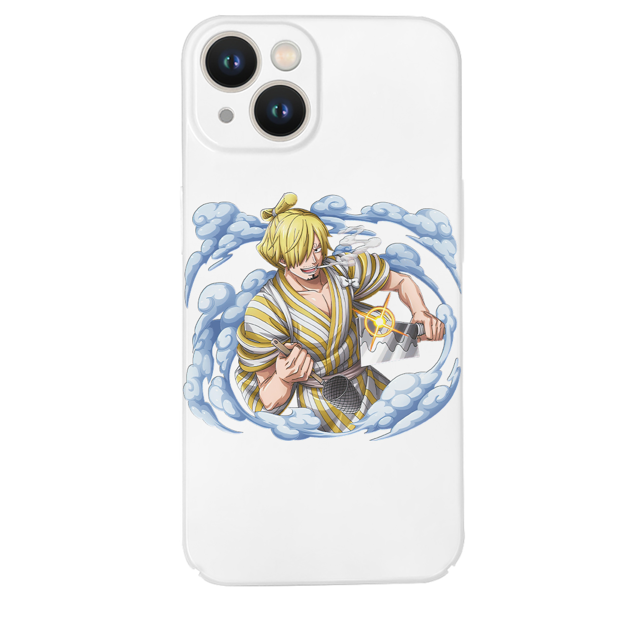 （画像用） ワンピース サンジ ONE PIECE Sanji 【iPhone 14シリーズ対応】ハードケース